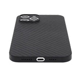 Husa Iphone 15 Pro Max,silicon subtire skin carbon , negru