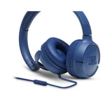 Casti cu Fir JBL Tune 500 Pure Bass Albastru