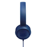 Casti cu Fir JBL Tune 500 Pure Bass Albastru