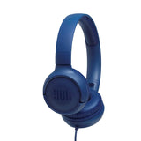 Casti cu Fir JBL Tune 500 Pure Bass Albastru