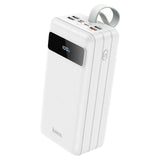 Baterie externa HOCO J86B, 60000 mA, Power Delivery (PD) - Quick Charge 3.0 - Standard Charge (5V), 22.5W, Alb
