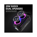 Boxa Portabila Hopestar Party 200 Mini Bluetooth,Lumini RGB, WaterProof IPX5, Negru