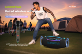 Boxa Portabila Hopestar A60 Ultra 450W, WaterProof, RGB + Microfon Wireless