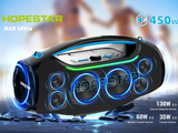 Boxa Portabila Hopestar A60 Ultra 450W, WaterProof, RGB + Microfon Wireless