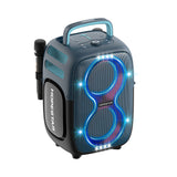 Boxa Portabila Hopestar PartyOne Club 650W Putere, Baterie 36.000 mAh cu baterie detasabila, BT 5.4, Lumini RGB + 2 Microfoane Wireless